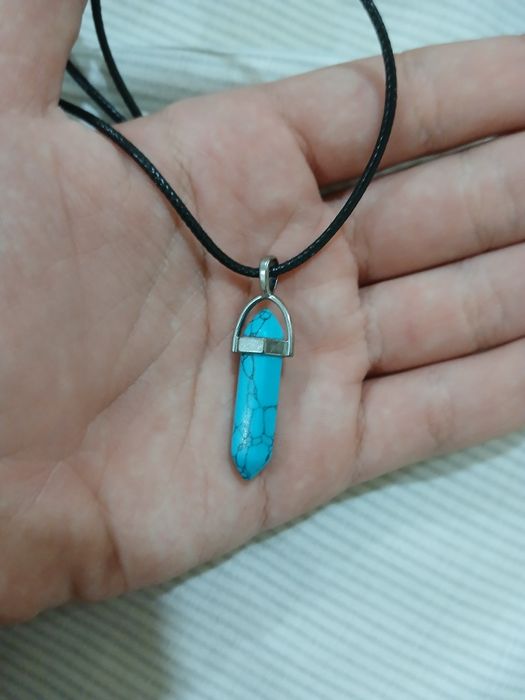 Colar de Turquesa Polida