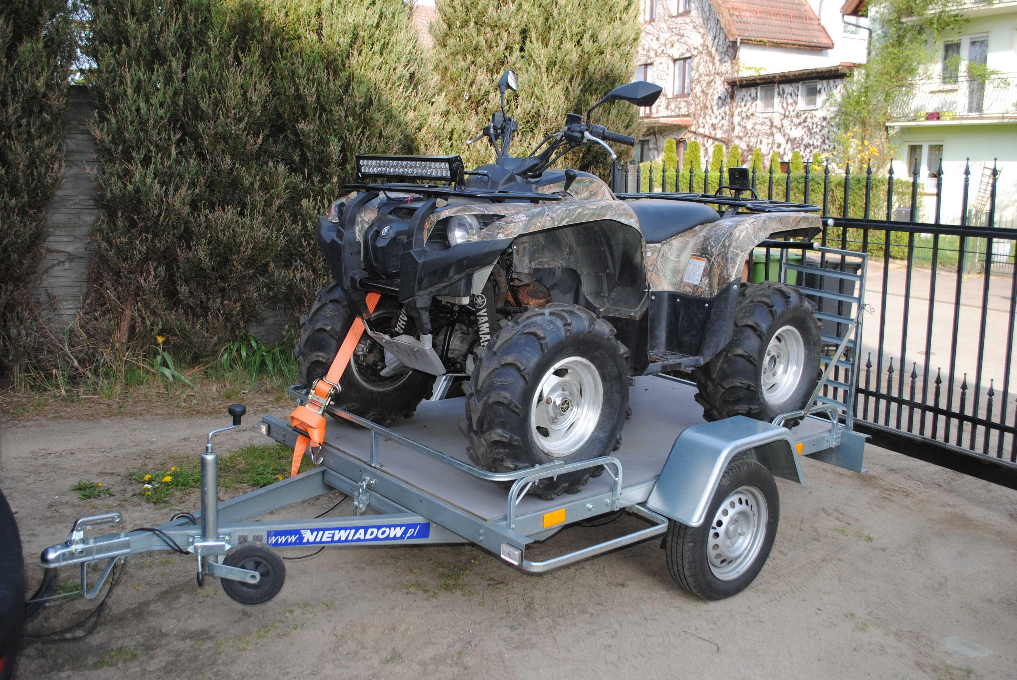 Yamaha Grizzly 700cm3 zarejestrowana