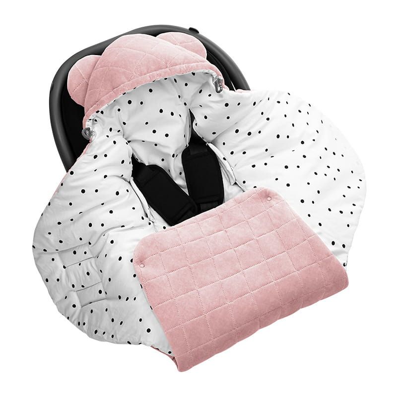 Otulacz / kocyk do fotelika Royal Baby Pink - Sleepee