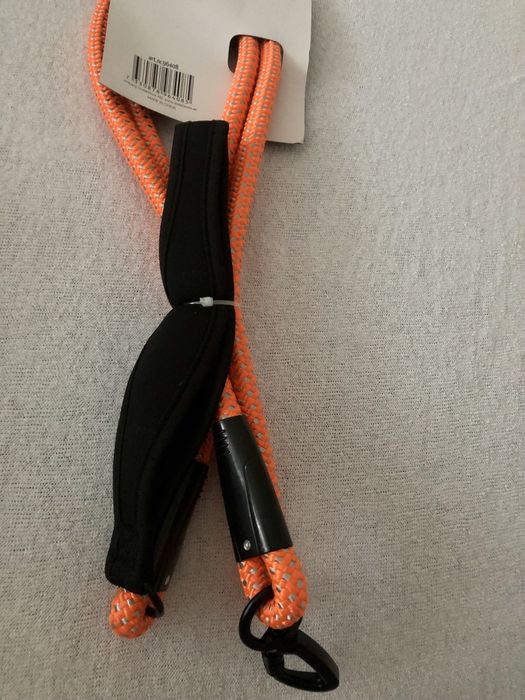 Smycz dla psa pomaranczowa karabińczyk