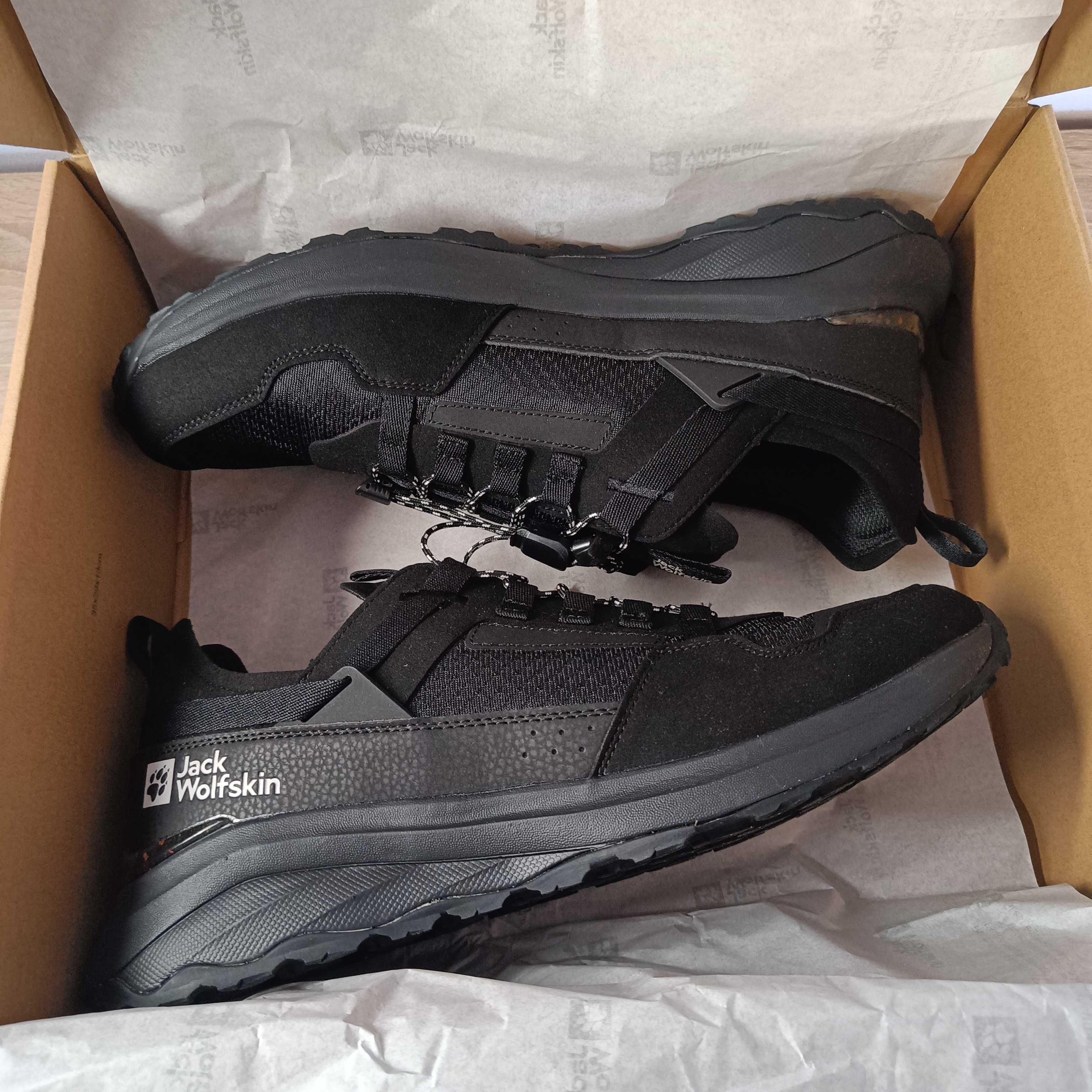 Męske Buty Jack Wolfskin Dromoventure Athletic Low M- Black r.45,5