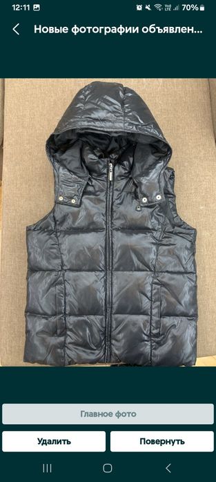 Жилетка тёплая детская Beneton 
 В хорошем