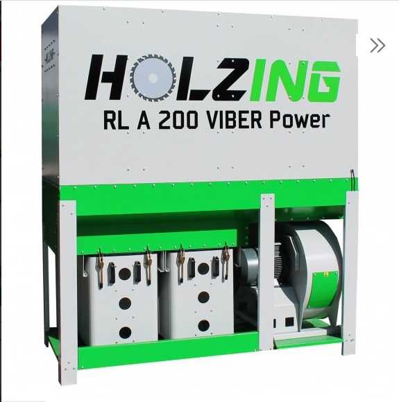 Aspiração 7.5cv-RLA 200 VIBER Power SAFE 6500 m3h HOLZING