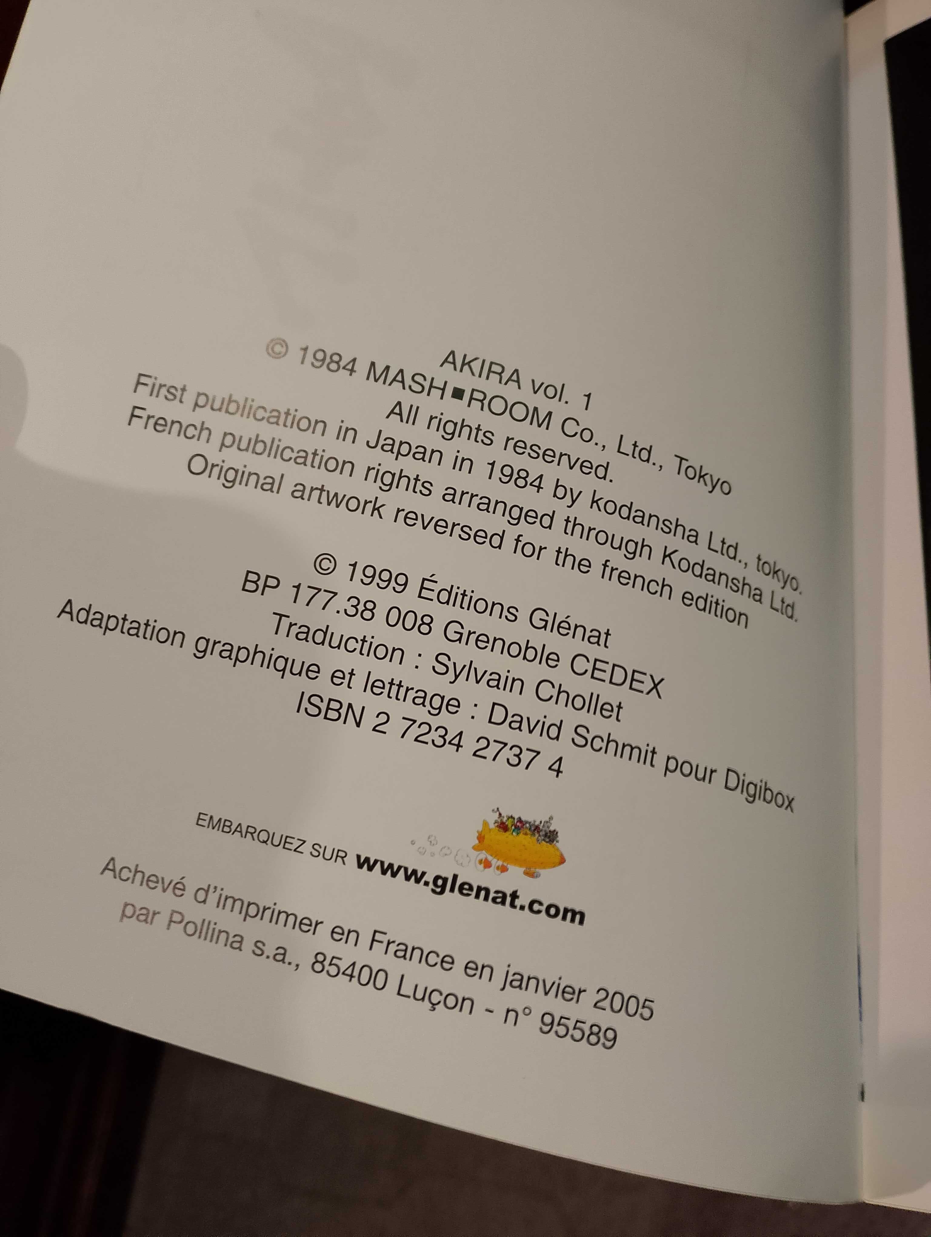 Akira - Katsuhiro Otomo Nº1
