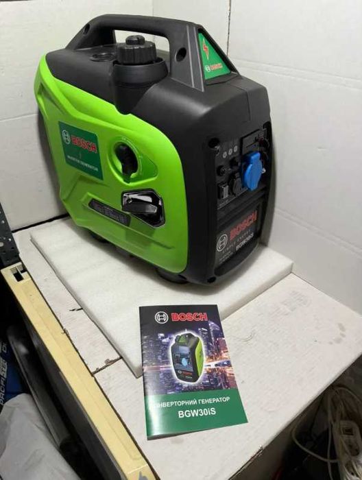 ГЕНЕРАТОР инверторный бензиновый Bosch BGW30iS 3.2/3.5 кВт МЕДЬ