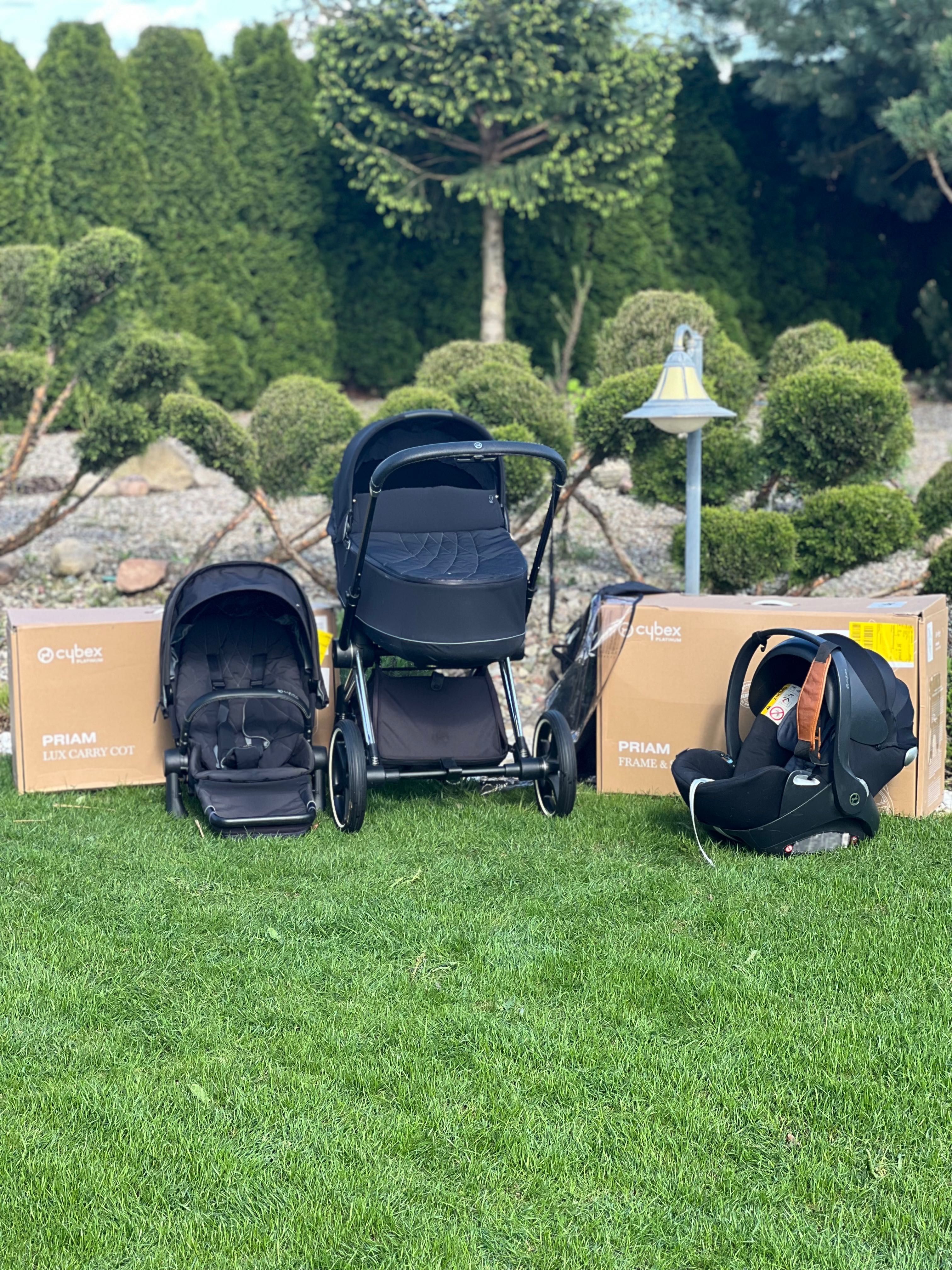 Wózek Cybex Priam Lux 3w1 deep black