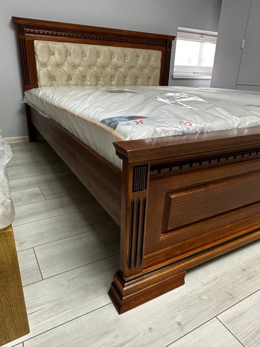 Ліжко Дуб 160х200, спальня Двохспальне Ліжко