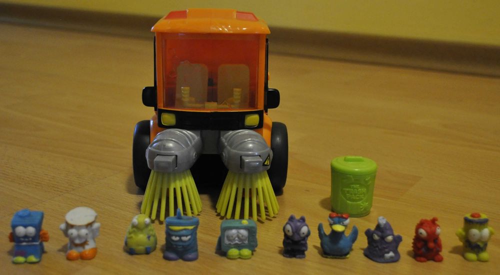 Cobi Trash Pack Śmieciaki Zamiatacz Ulic 68039