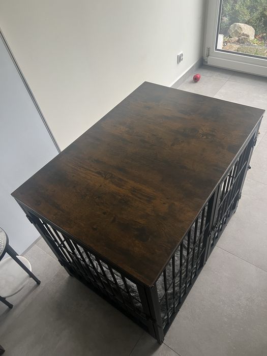 Klatka kenelowa WISFOR 78.5x56,8x65cm czarna