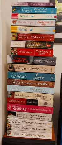 Gabriela Gargaś Cała kolekcja książek  20 sztuk