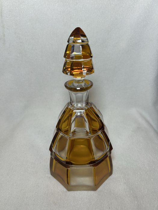 Karafka ART DECO bohemia czechy lata 20/30