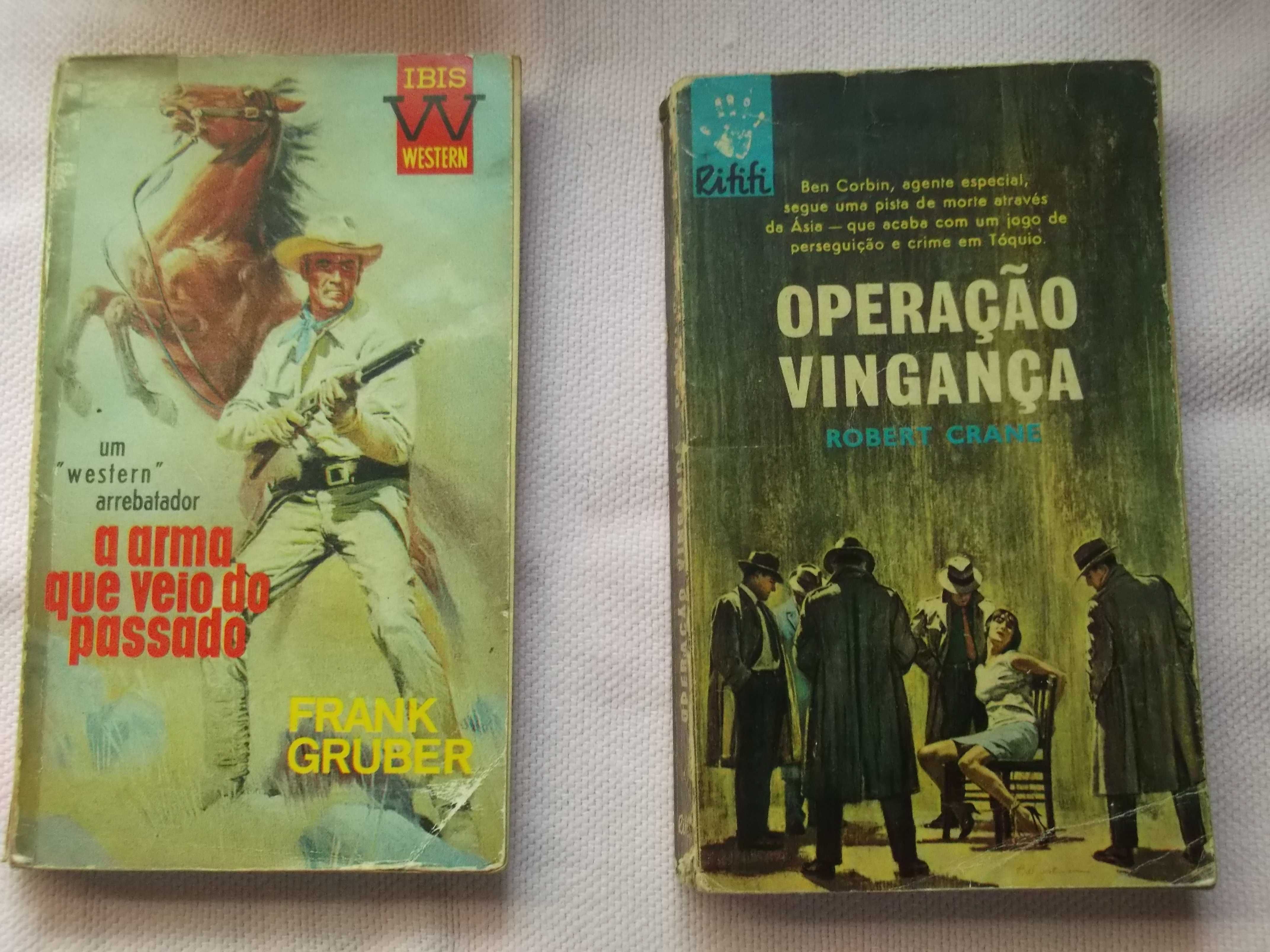 Livros de policiais com mais de 30 anos