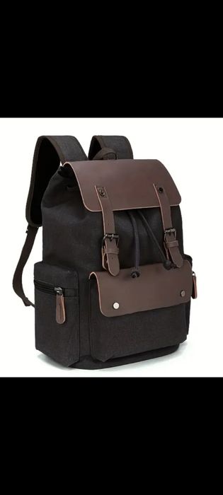 Рюкзак чоловічий (унісекс) ретро портативний з мікрофібри,-  для відпо