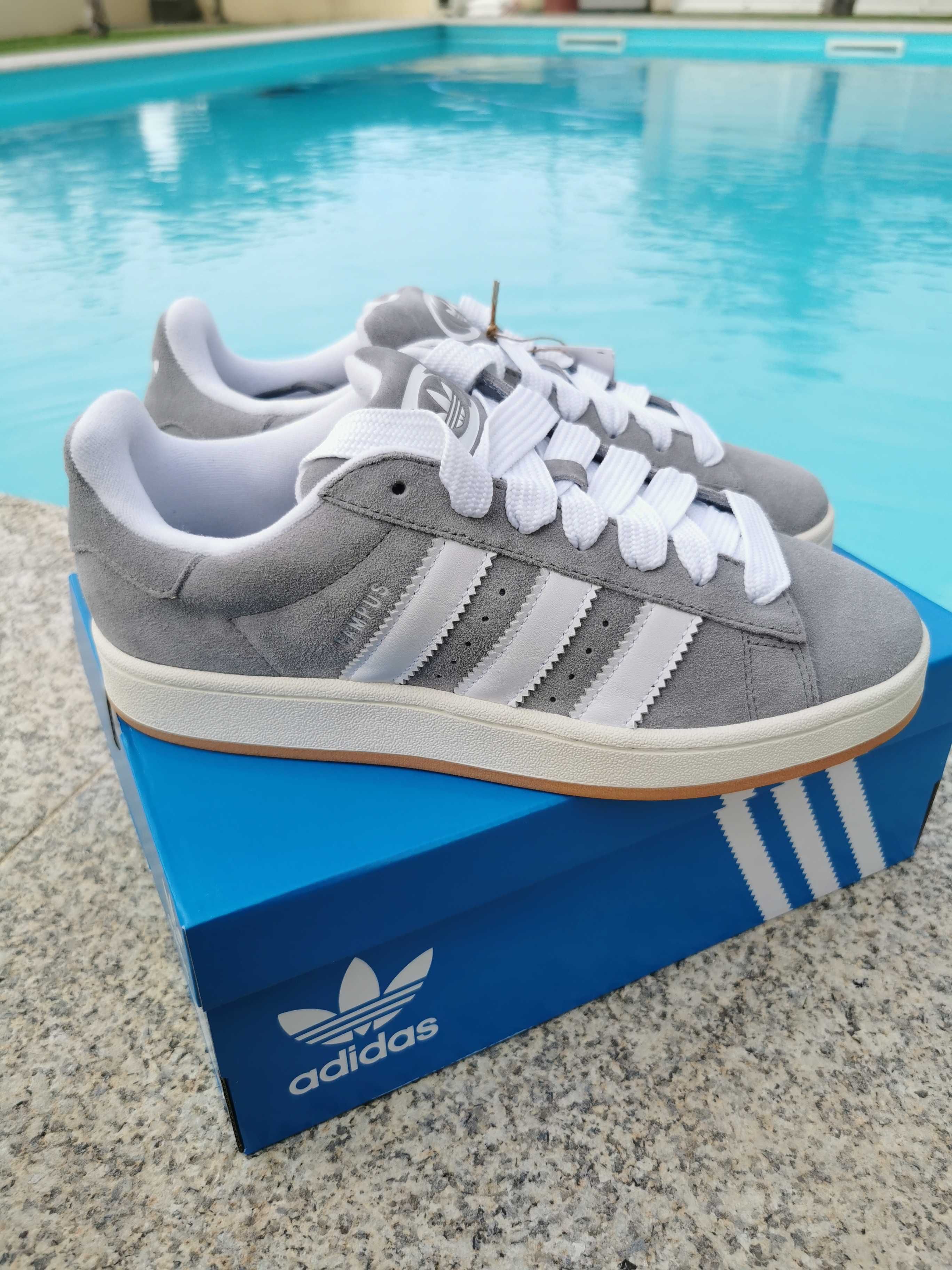 Adidas Campus 00s Grey White 42 2/3, 43 1/3