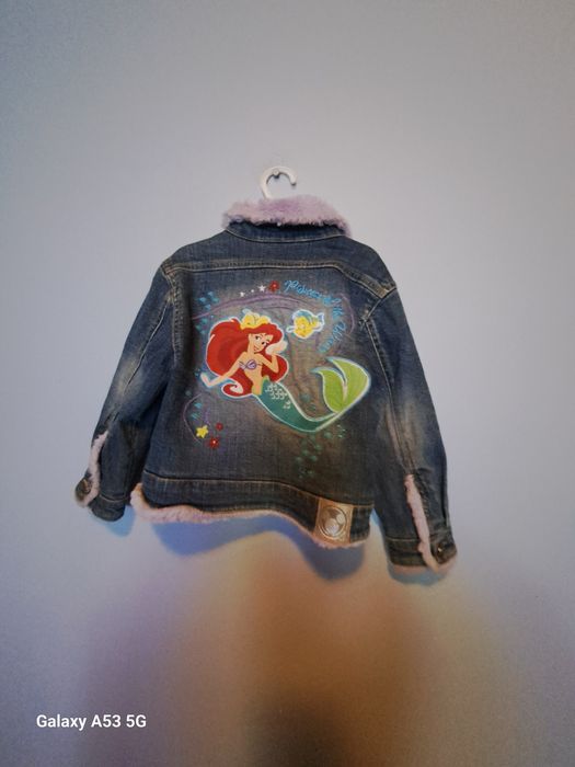 Kurtka jeansowa disney r 104