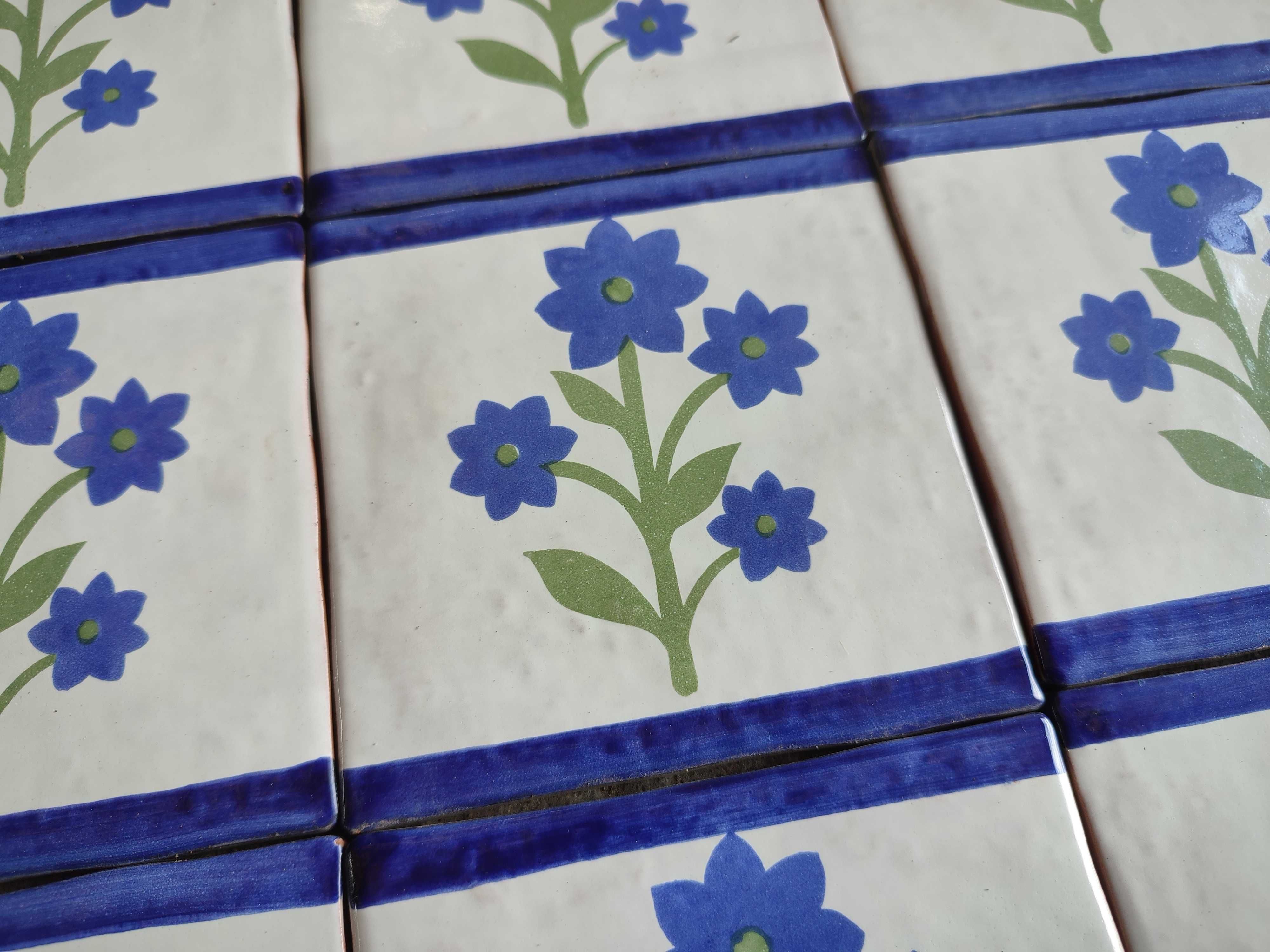 Azulejos płytki ceramiczne ręcznie malowane