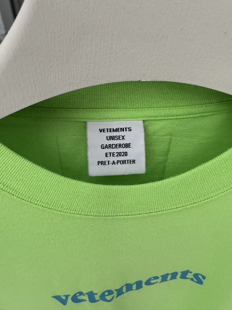 Футболка Vetements оригинал