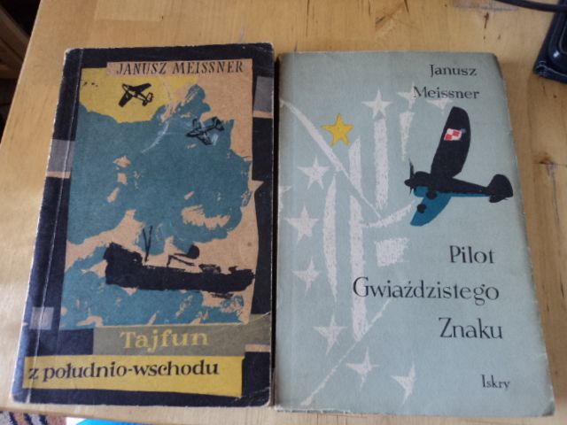 MEISSNER 2 książki: "Pilot Gwiaździstego Znaku" + "Tajfun z południo"