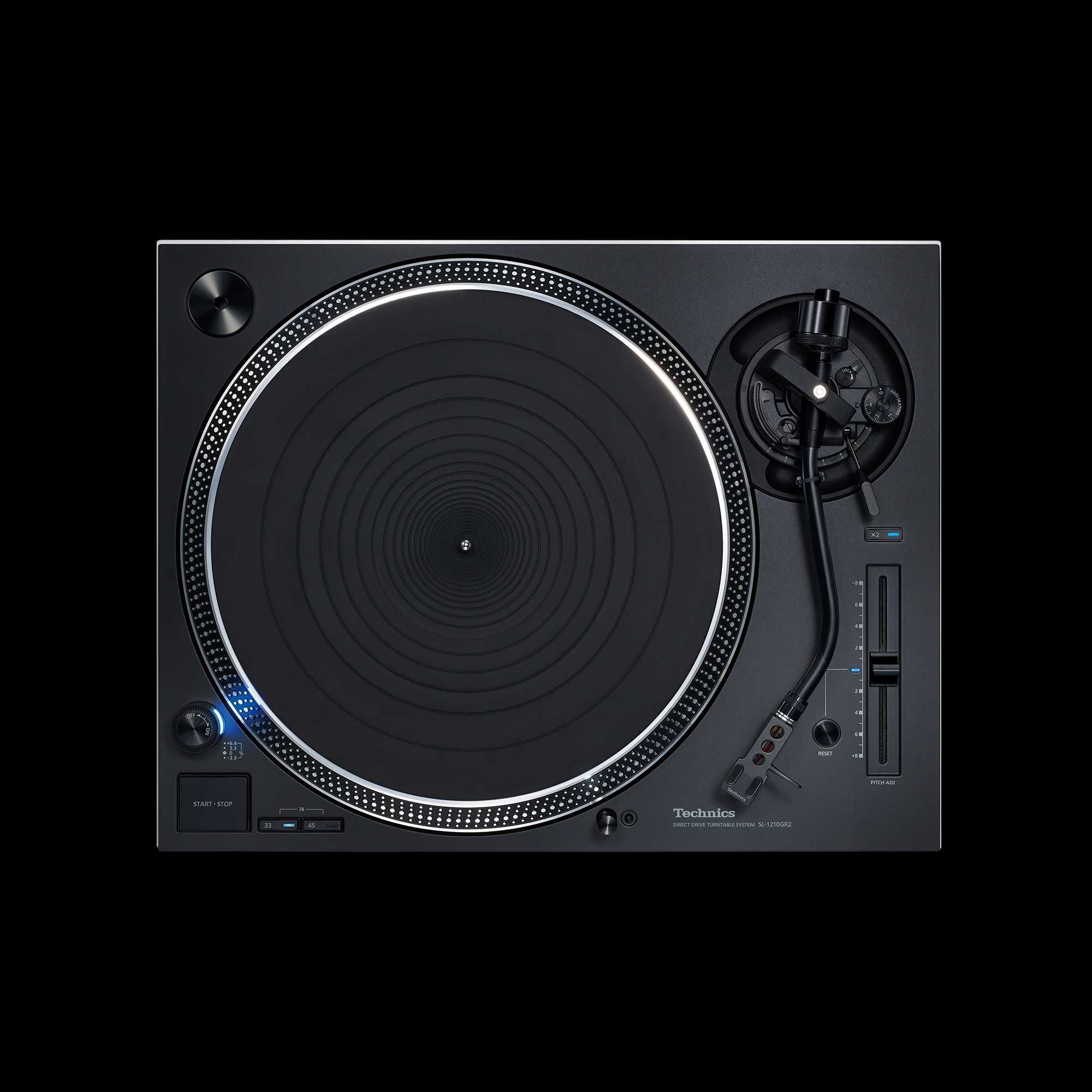 Gramofon Technics SL-1210GR2EK/S czarny i srebrny sprawdź szczegóły