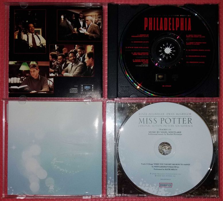 CD Играй как Бекхэм, Филадельфия, Мисс Поттер. Саундтрек OST