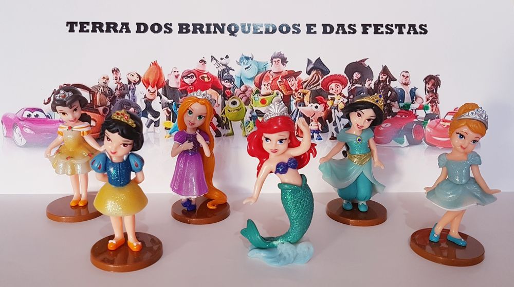 6 pcs / Princesas Disney (Portes Incluídos)