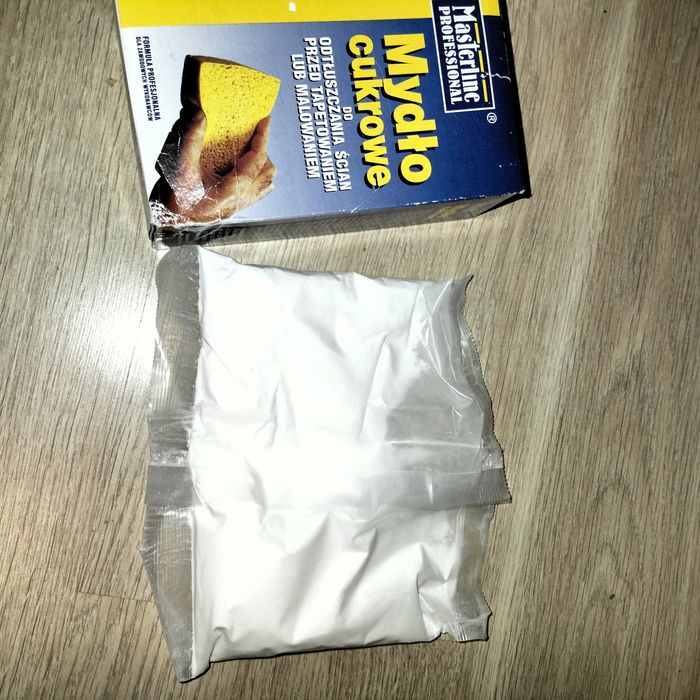 Mydło cukrowe do odtłuszczania ścian