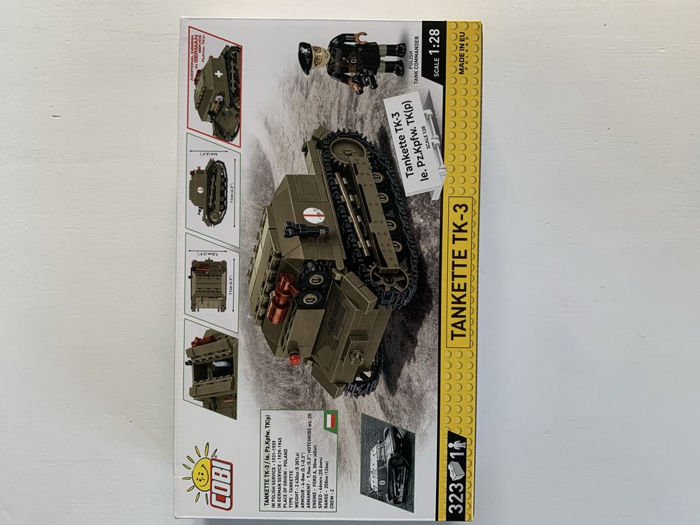 Klocki Cobi 2658 Czołg Tankette TK-3