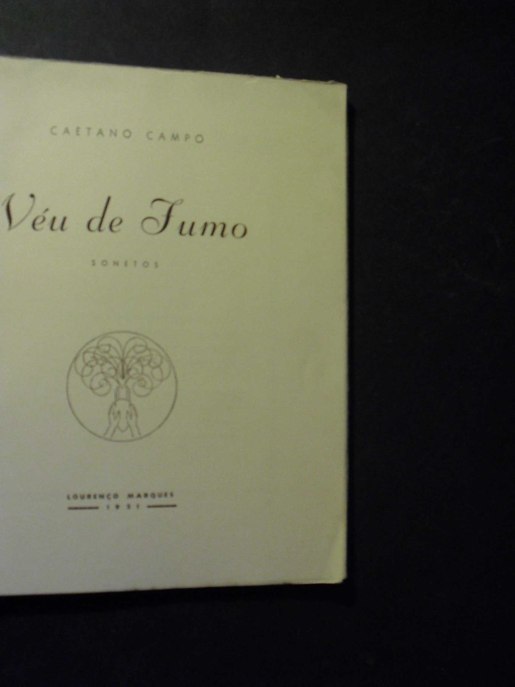 Campo (Caetano);Véu de Fumo-Sonetos;Edição de Autor,Lourenço Marques,