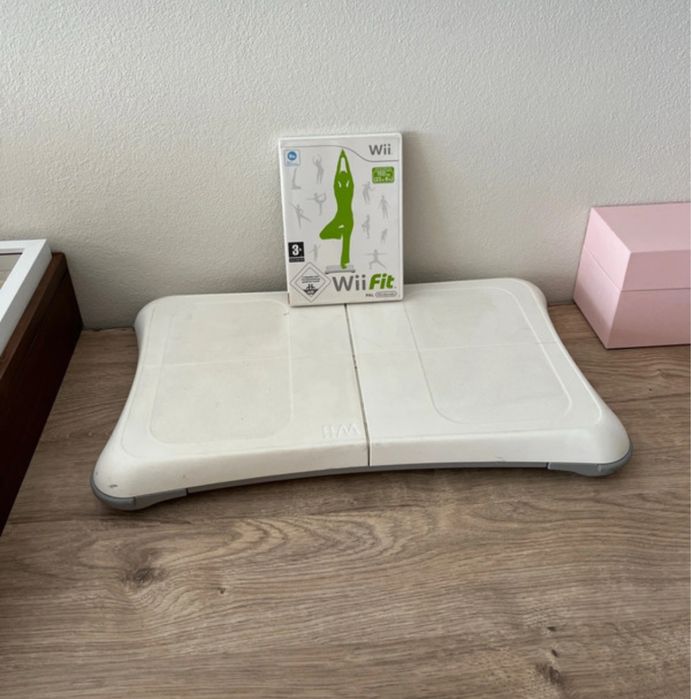 Wii fit com balança