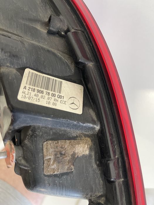 Задня права діодна фара на Mersedes Benz CLS250d 2015