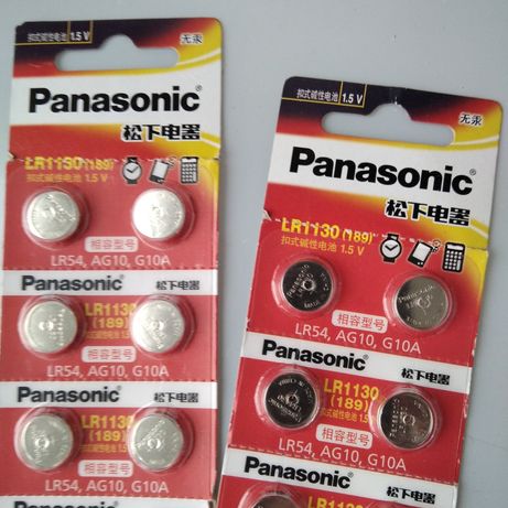Батарейки Panasonic LR1130