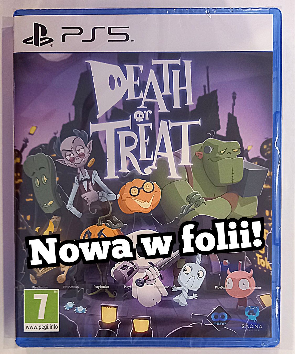 Gra Death or Treat na PS5 /Nowa w folii! Sklep Chorzów