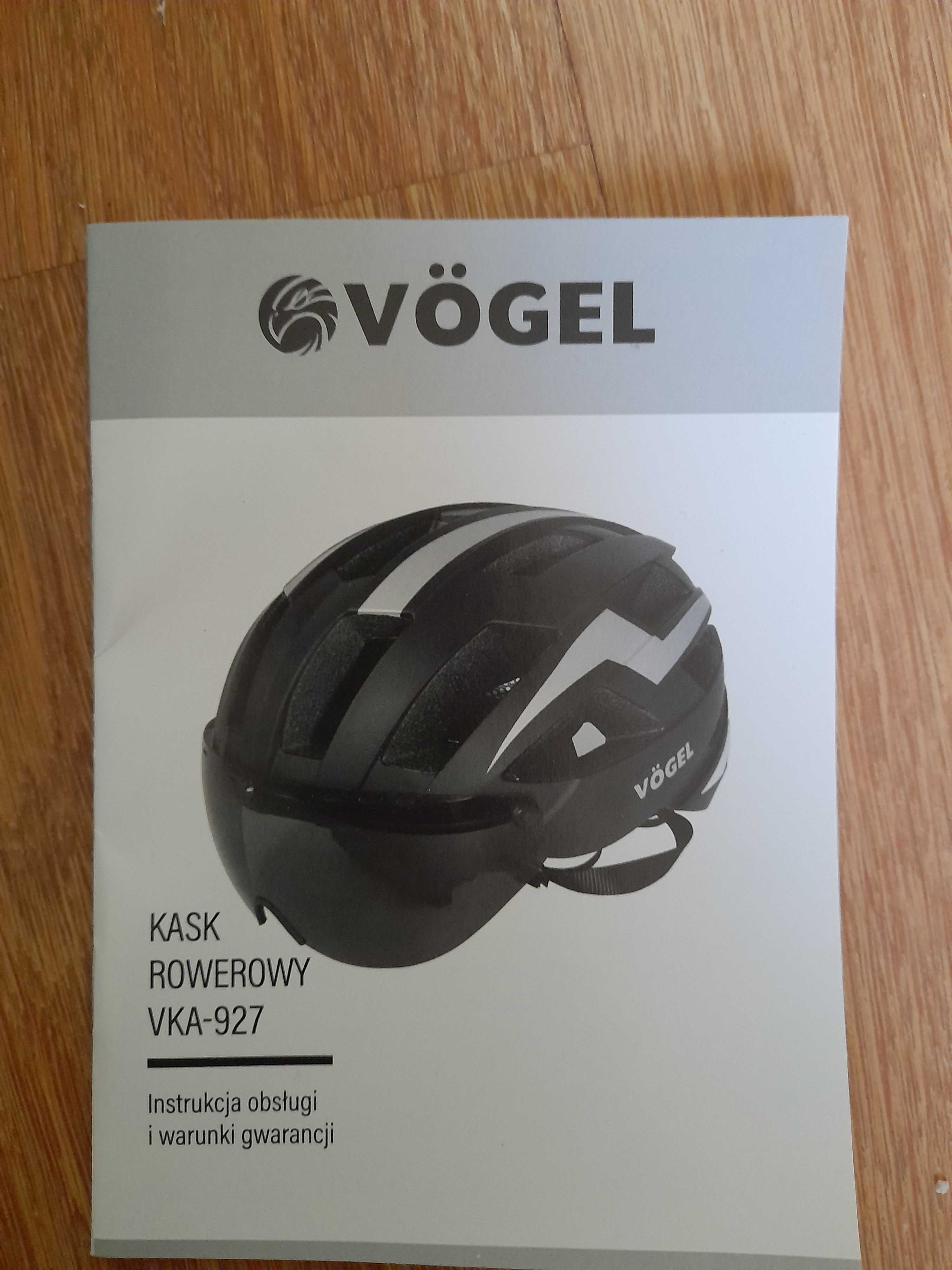 Kask VÖGEL VKA-927 Czarno-srebrny (rozmiar L/XL)