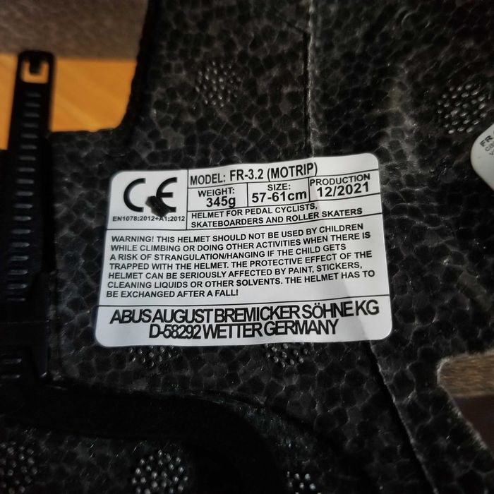 Шлем Abus Motrip вело MTB фирменный 57-61см Германия