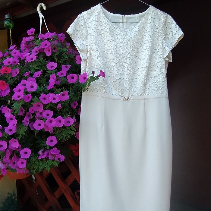 Nowa sukienka 42 koronka wesele