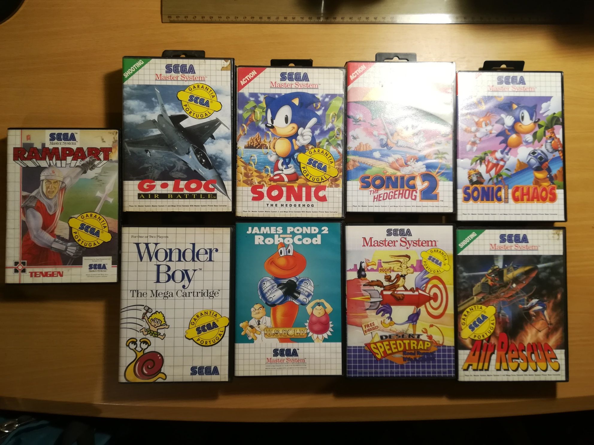 Jogos Sega master system