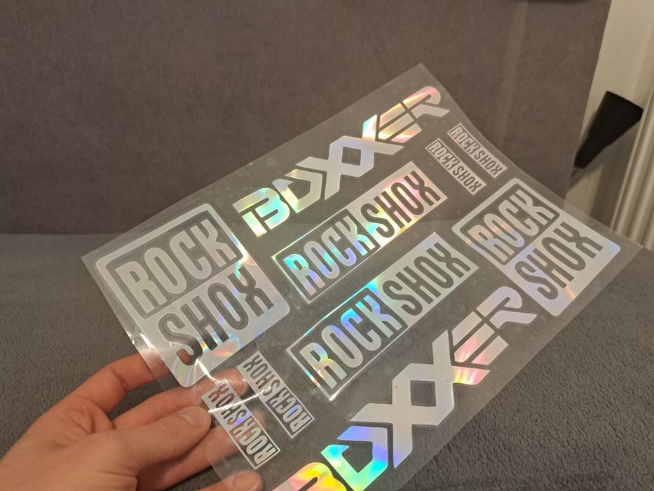 Naklejki Rockshox Boxxer Pryzmat Kameleon NOWE