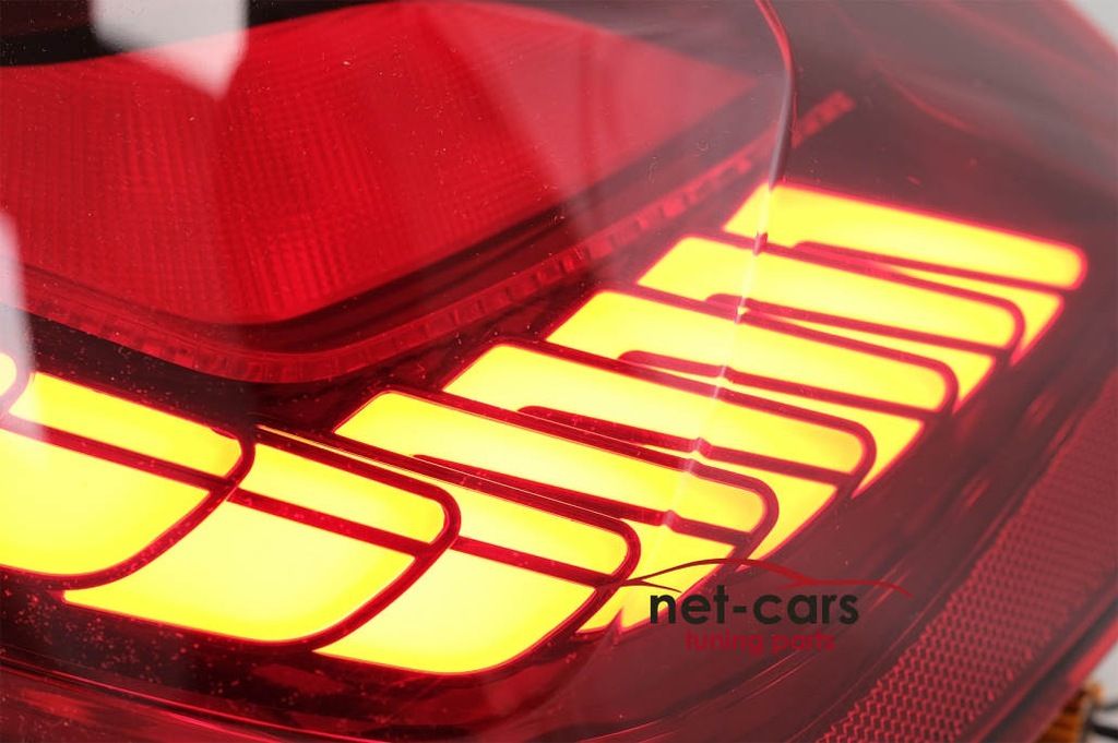 Lampy tylne tył BMW F30 F35 F80 M3 -19 OLED NEON LED czerwone
