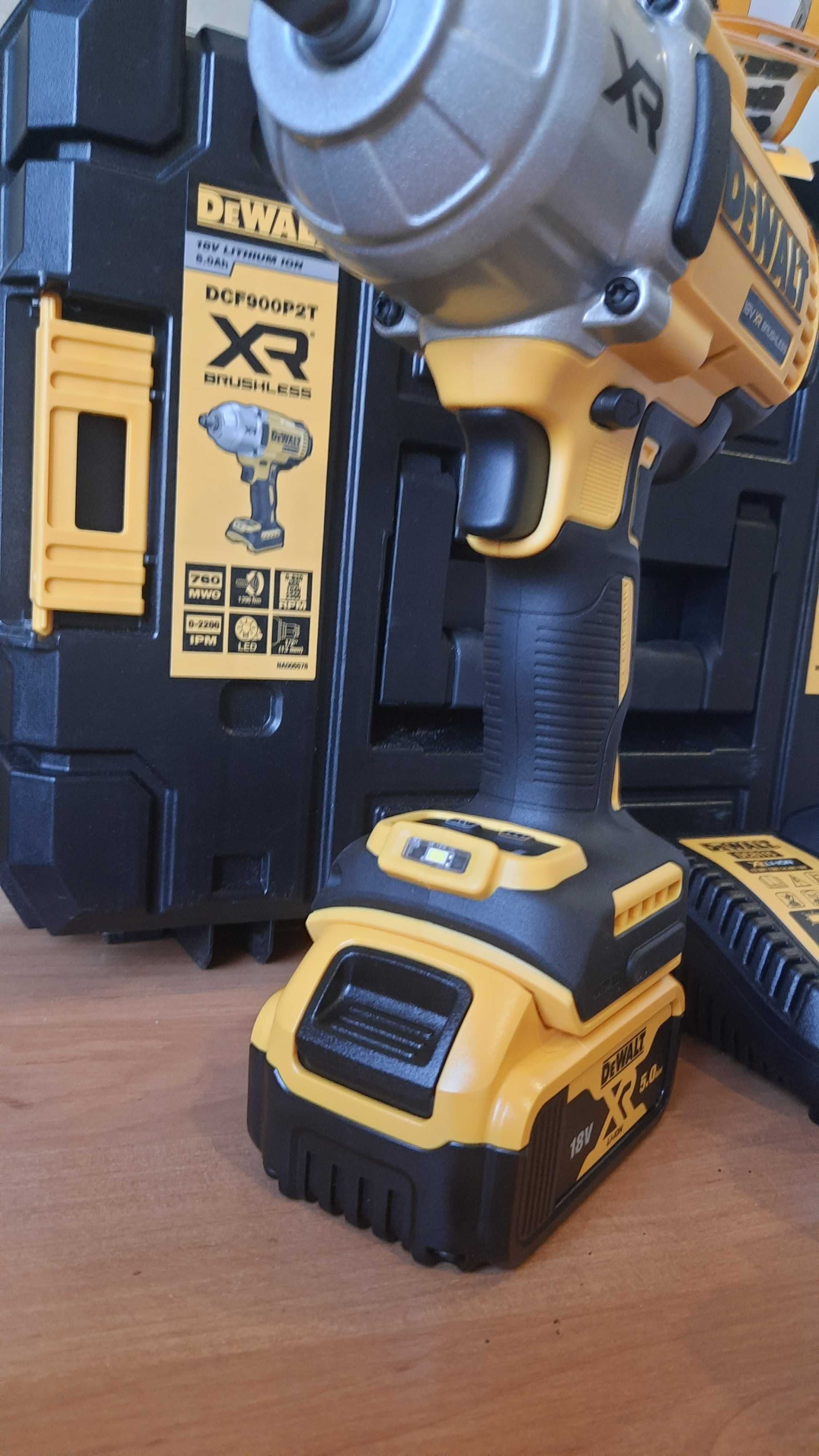 Гайковерт промышленный класс инструмент dewalt 900p2т 2400 уд/минуту