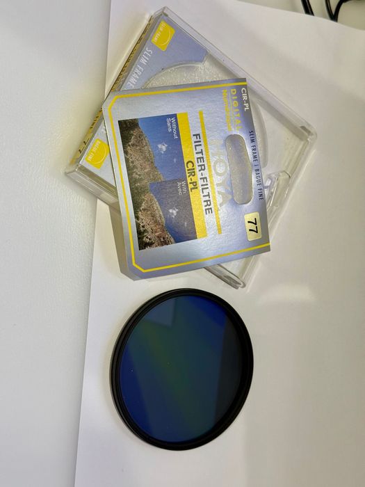 Filtros Hoya – Polarizadores 82 mm e 77 mm slim  + NDX4 55 mm
