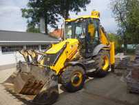 Usługi koparko ładowarką JCB 3CX