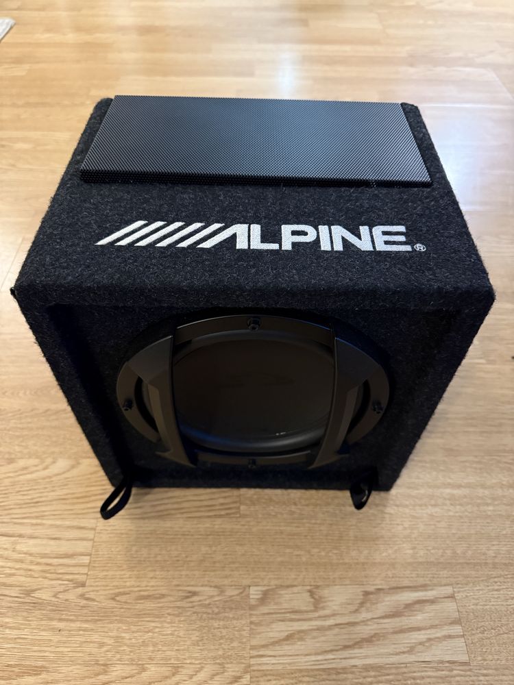 Subwoofer ALPINE SWE-815+pilot