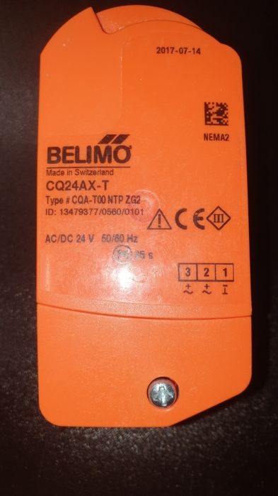 електропривід з зональним клапаном Belimo CQ24AX-T