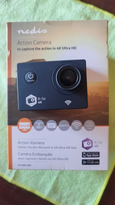Action cam Nedis N-Go 4k