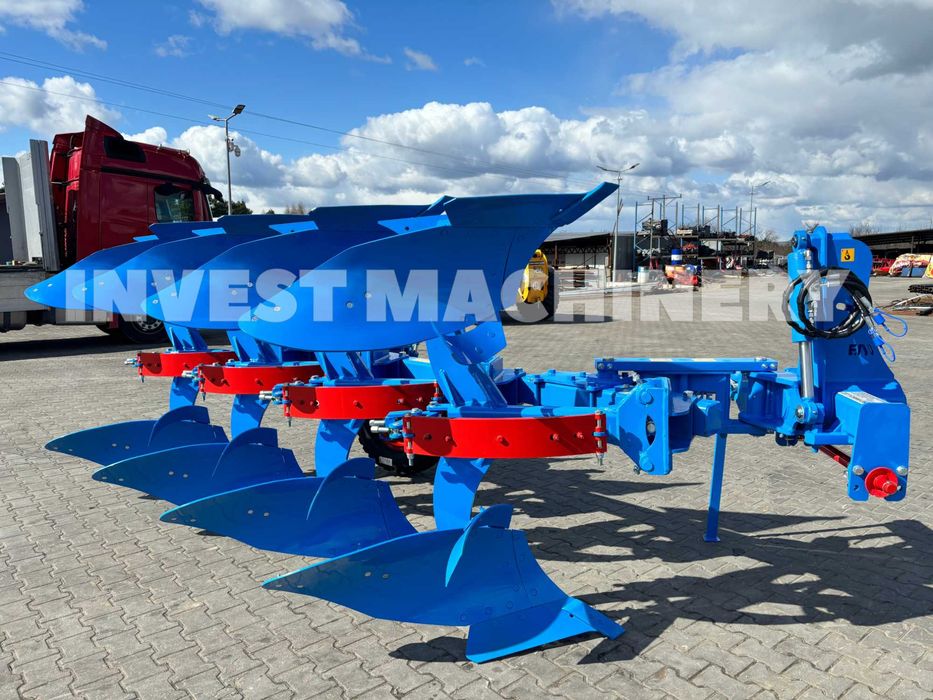 Pług obrotowy zagonowy EURO-MASZ unia nowy GWARANCJA 3 lata