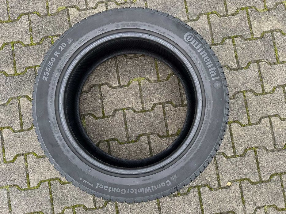 2x opony Zimowe 255/50r20 CONTINENTAL WinterContact TS830P (6mm 2017r