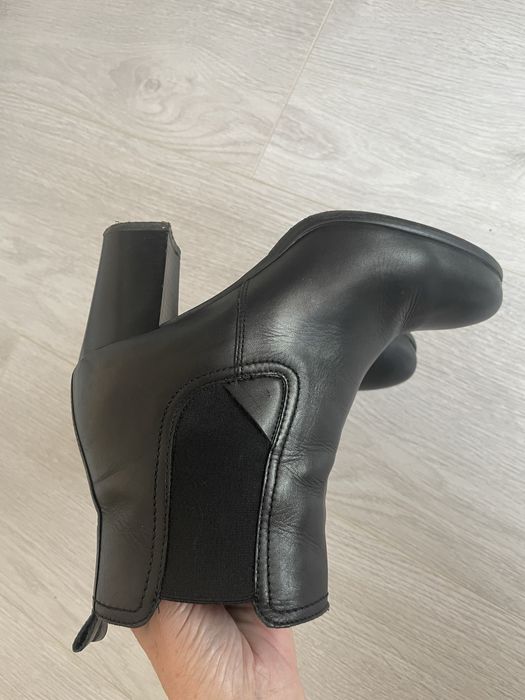 Botki lasocki 37 skora naturalna