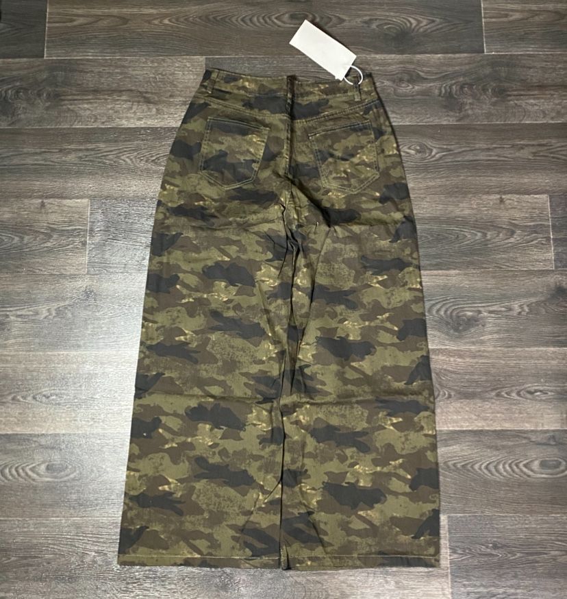 XS Camouflage baggy pants | Камуфляжні широкі штани