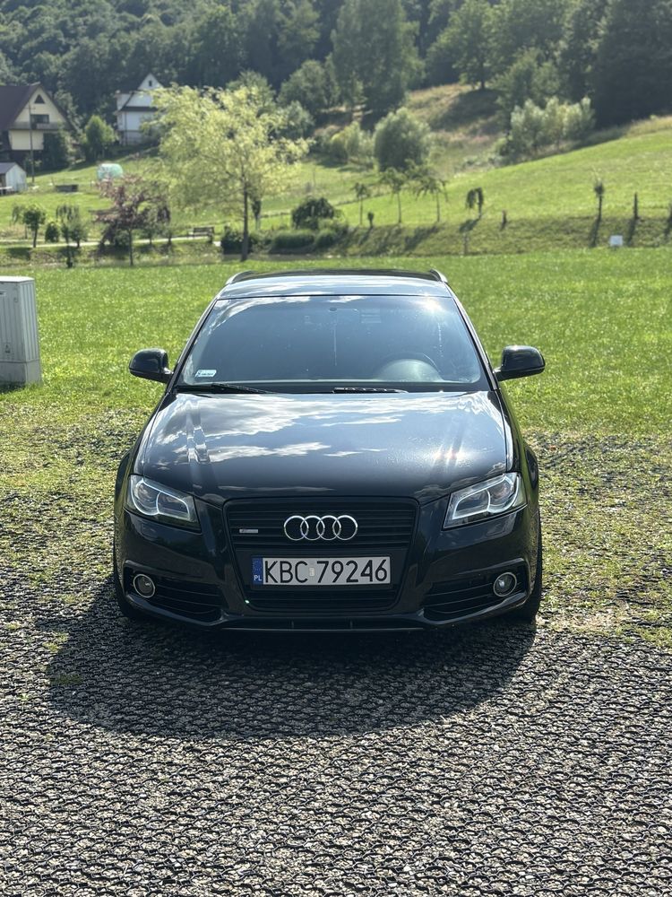 Audi A3 8P S-Line | 2010 | 1.4 TFSI | Czarny | Półskóra