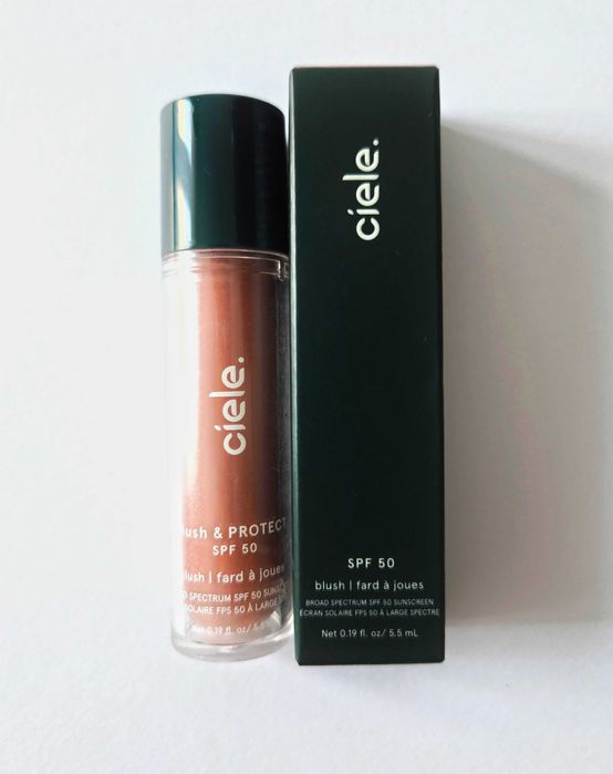 Ciele Blush & Protect SPF 50+ USA róż w płynie z filtrem SPF